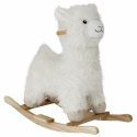 Schommelpaard \'Rocking Lama\' - Wit