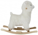 Schommelpaard \'Rocking Lama\' - Wit