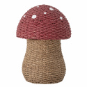 Opbergmand \'Paddenstoel\' - Natuur/Rood