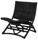 Fauteuil \'Baz\' - Zwart