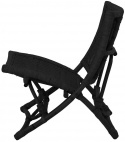 Fauteuil \'Baz\' - Zwart
