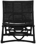 Fauteuil \'Baz\' - Zwart