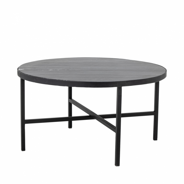 Salontafel \'Estelle\' 76cm Rond - Grijs/Marmers in de groep Meubels / Tafels / Salontafels bij Reforma (82057281)