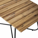 Tafel \'Hampton\' - Bruin