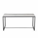 Salontafel \'Ines\' - Marmer/Zwart