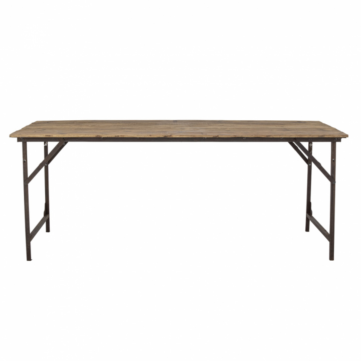 Eettafel \'Loft\' 190x85cm - Bruin in de groep Meubels / Tafels / Eettafel bij Reforma (82064030)