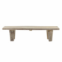 Bank \'Riber\' 105x38cm - Natuur
