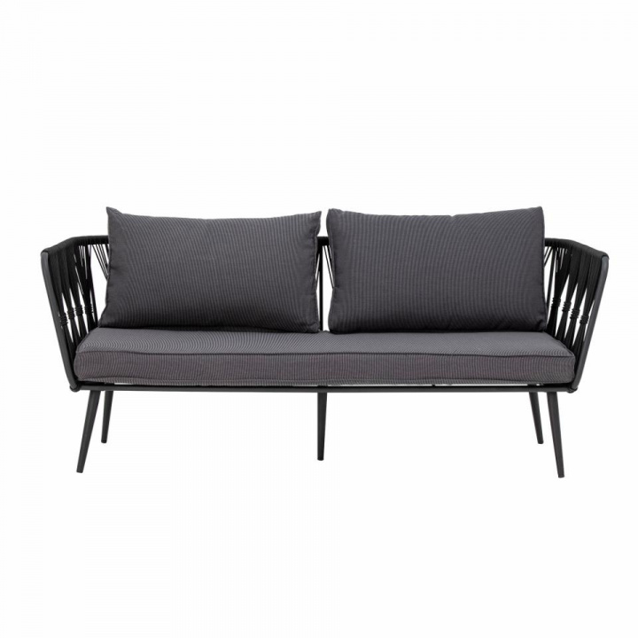 Bank \'Pavone\' - Zwart in de groep Meubels / Tuinmeubelen / Buitenbanken bij Reforma (82064276)