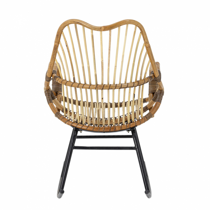 Schommelstoel \'Reine\' - Natuur/Riet in de groep Meubels / Zitmeubels / Stoelen bij Reforma (82064327)