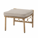 \'Belluce\' loungestoel – naturel/rotan