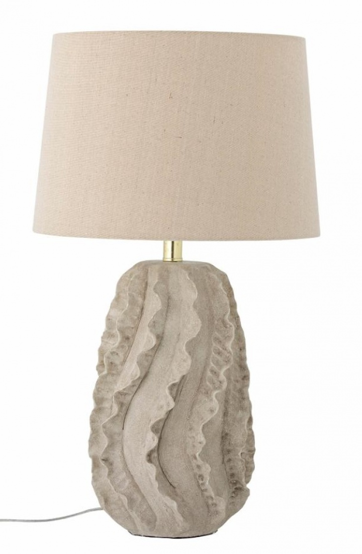 Lamp \'Natika\' - Beige in de groep Verlichting / Lampen / Tafellampen bij Reforma (82068056)