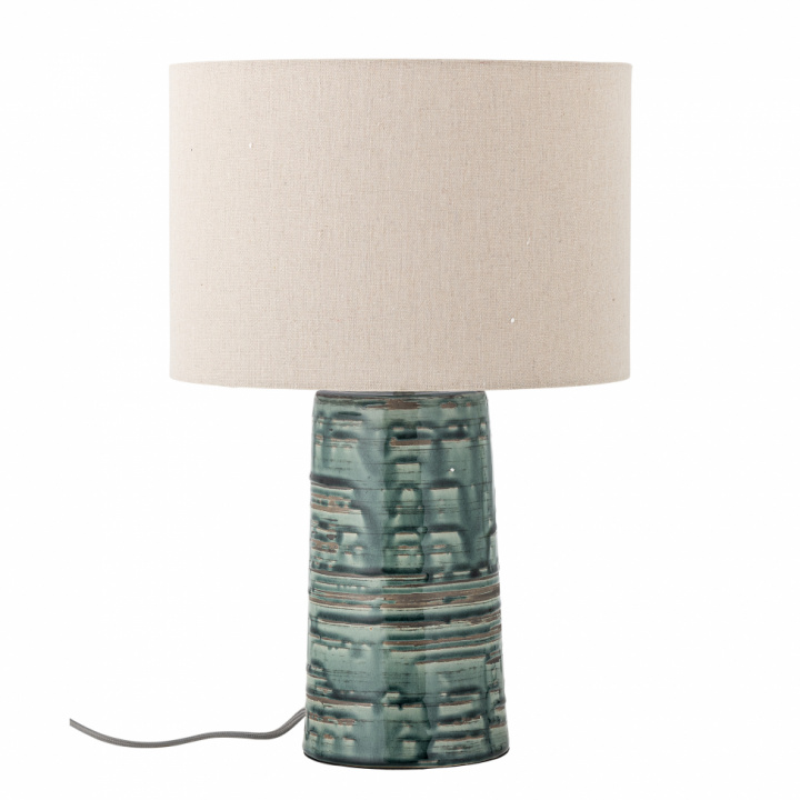 Tafellamp \'Freyah\' 30.5cm Rond - Groen in de groep Verlichting / Lampen / Tafellampen bij Reforma (82068325)