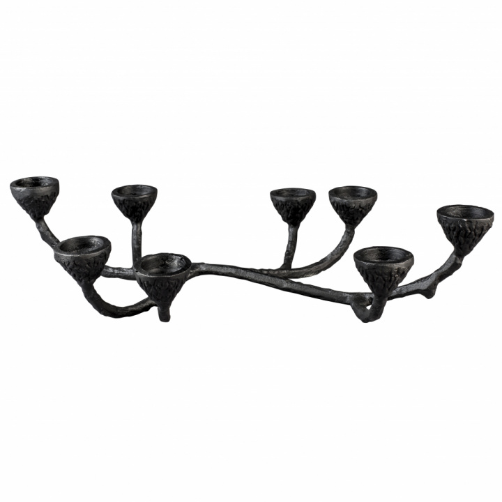 Kaarsenhouder \'Sento\' - Zwart in de groep Inrichting / Decoratie / Kaarsenhouders & Lantaarns bij Reforma (8300017)