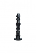 Kaarsenhouder \'Totem\' - Zwart