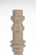 Kaarsenhouder \'Totem\' - Beige