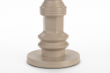 Kaarsenhouder \'Totem\' - Beige