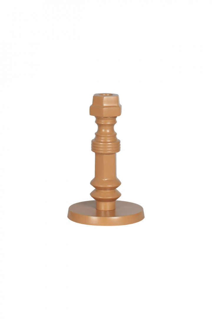 Kaarsenhouder \'Totem\' - Terra in de groep Inrichting / Decoratie / Kaarsenhouders & Lantaarns bij Reforma (8300042)