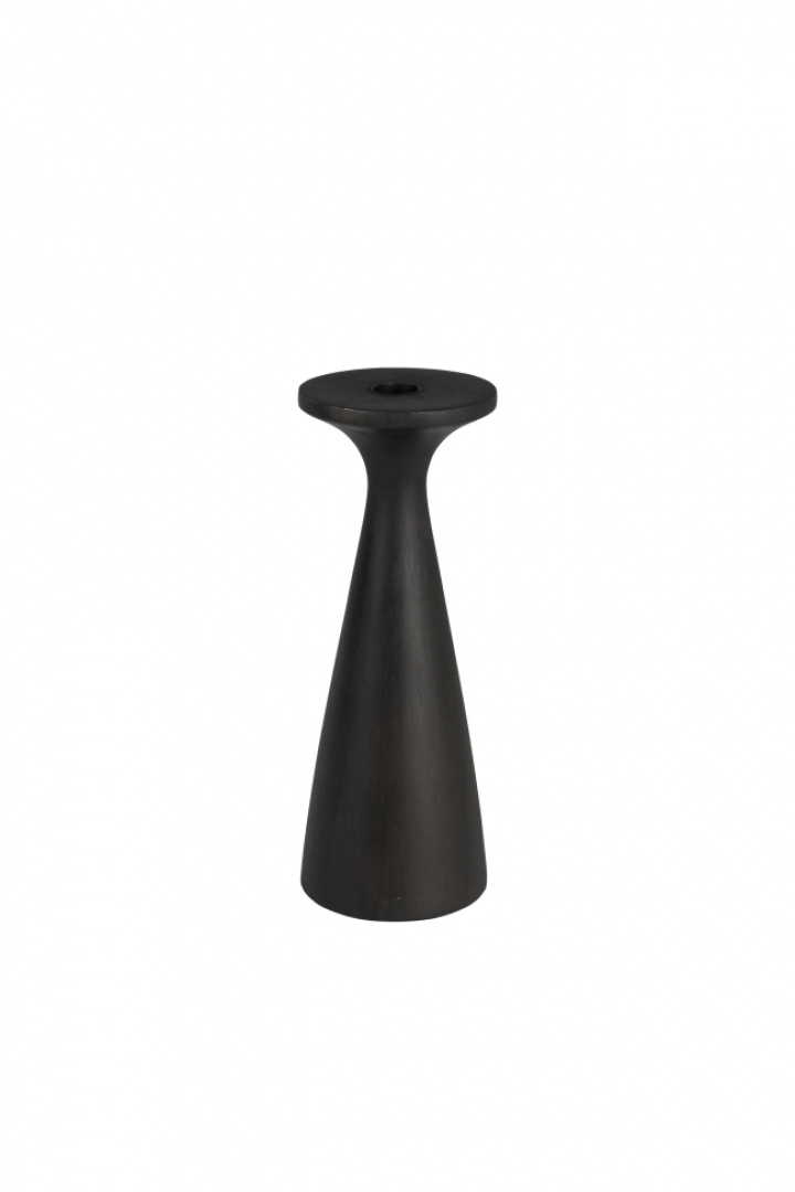 Kaarsenhouder \'Flames\' - Zwart S in de groep Inrichting / Decoratie / Kaarsenhouders & Lantaarns bij Reforma (8300055)