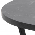 Salontafel \'Cesenatico\' - Marmer/Zwart