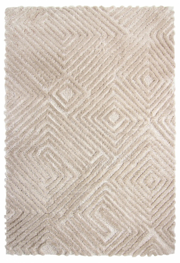Vloerkleed \'Monti\' 120x180cm - Beige in de groep Inrichting / Vloerkleden / Geweven Vloerkleden bij Reforma (8683934341207)