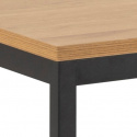 Eettafel \'Porto Cervo\' - Zwart/Natuur