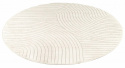 Ronde Tapijt \'Devon\' 160cm - Crème