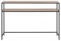 Bijzettafel \'Hydra\' 120cm - Natuur/Zwart