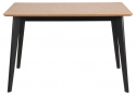 Eettafel \'Varberg\' - Zwart/Natuur