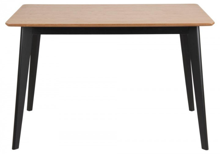 Eettafel \'Varberg\' - Zwart/Natuur in de groep Meubels / Tafels / Eettafel bij Reforma (88004)