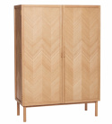Kledingkast \'Herringbone\' - Natuur