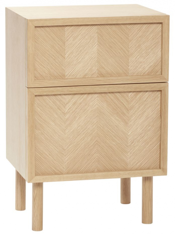 Bijzettafel \'Herringbone\' - Natuur in de groep Meubels / Tafels / Bijzettafels bij Reforma (881313)