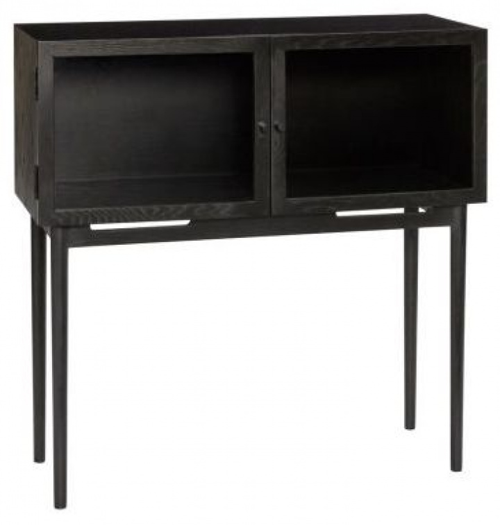 Console tafel \'Museum\' - Zwart in de groep Meubels / Tafels / Bureaus bij Reforma (881409)