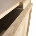 Bijzettafel \'Haringbeen\' - Eik