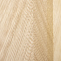 Bijzettafel \'Haringbeen\' - Eik