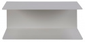 2-pack Wandplank \'Joliet\' - Wit/Grijs