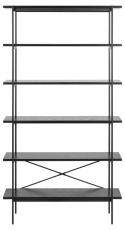 Boekenkast \'Hablingbo\' 36cm - Zwart