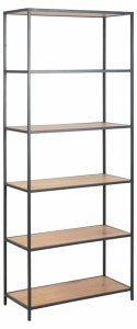 Boekenkast \'Hydra\' 77cm - Zwart