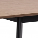 Eettafel \'Ärsjö\' - Natuur/Zwart