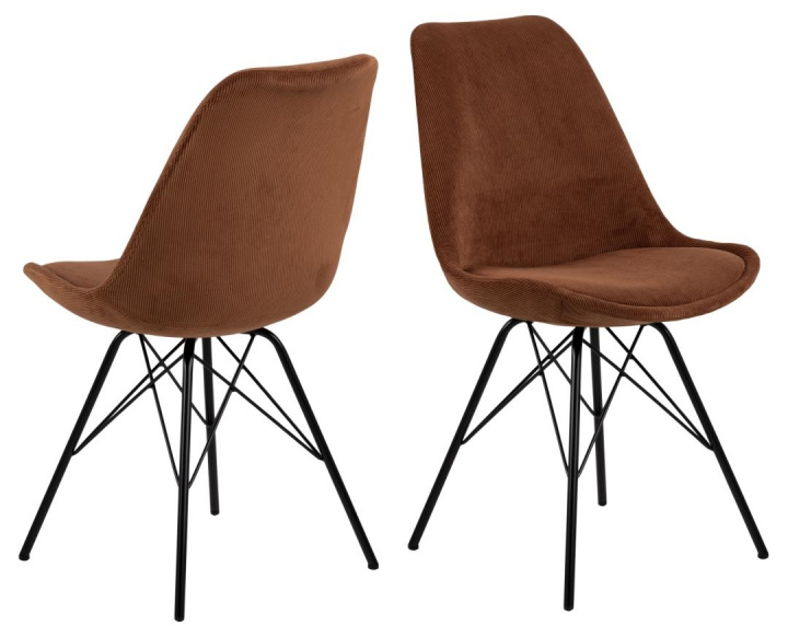 Stoel \'Eris\' - Bruin/Zwart in de groep Kamer / Keuken bij Reforma (91473)