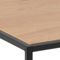 Salontafel \'Hydra\' 100cm - Natuur/Zwart