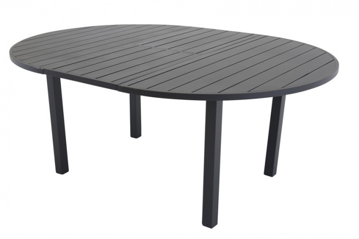 Tafel \'Vanneberga\' - Zwart in de groep Meubels / Tuinmeubelen / Tuin tafel bij Reforma (9298-408)