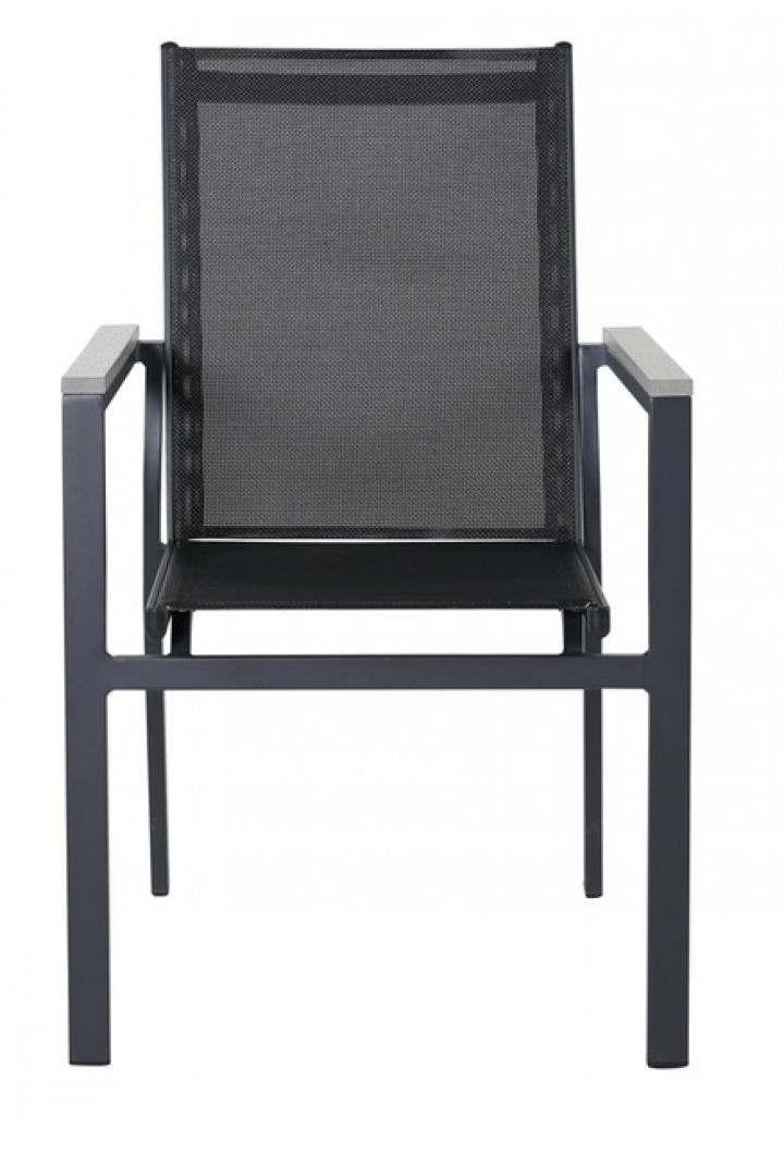 Stoel \'Ytterhogdal\' - Zwart in de groep Meubels / Tuinmeubelen / Tuin stoelen bij Reforma (9322-408)
