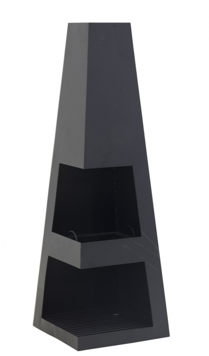 Vuurkorf \'Zinkgruvan\' - Zwart in de groep Meubels / Tuinmeubelen / Buitenopslag bij Reforma (9345-112)