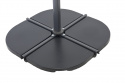 Parasolsteen \'Sandviken\' - Zwart