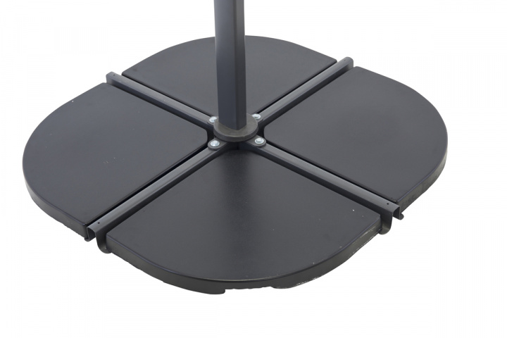 Parasolsteen \'Sandviken\' - Zwart in de groep Meubels / Tuinmeubelen / Parasol bij Reforma (9356-999)