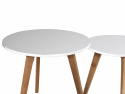 Salontafel \'Lycke\' 2 delen - Wit
