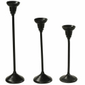 3-pack Kaarsenhouders \'Tres\' - Vintage/IJzer