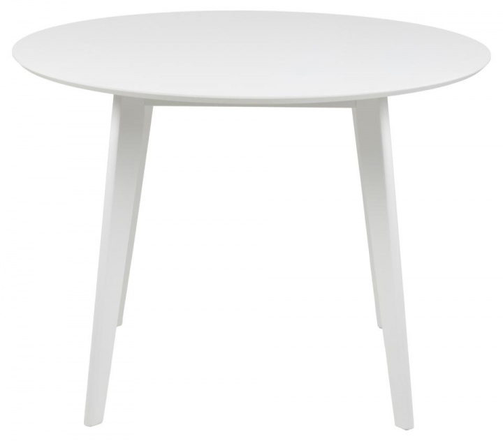 Eettafel \'Ärsjö\' Rond 105cm - Wit in de groep Meubels / Tafels / Ronde eettafels bij Reforma (94284)