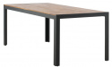 Eettafel \'Birka\' 205x90 cm - Zwart
