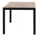 Eettafel \'Birka\' 205x90 cm - Zwart
